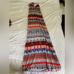Maxi cotton beach dress